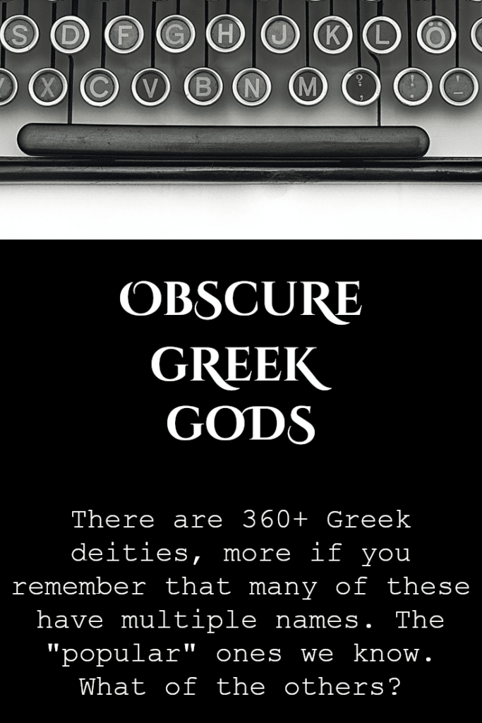 Obscure Greek Gods