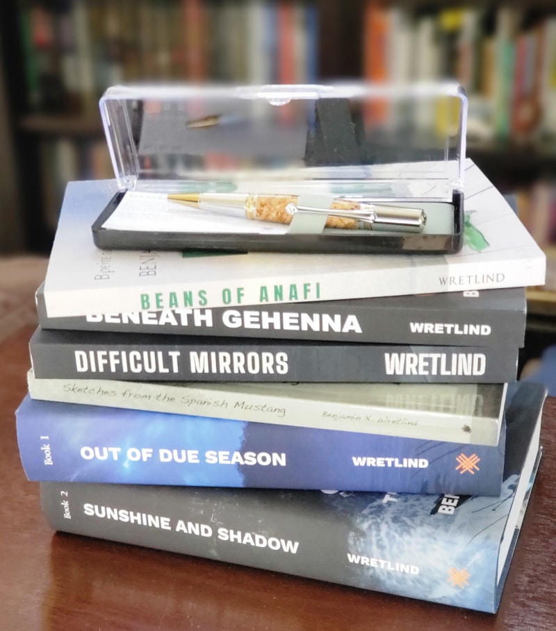 6 Books and a Pen October giveaway