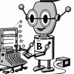 A robot creating a new language